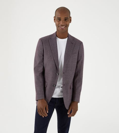 Skopes Cole Berry Textured Weave Jacket